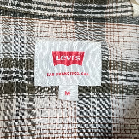 Levi’s Plaid Dress Shirt - Picture 3 of 3